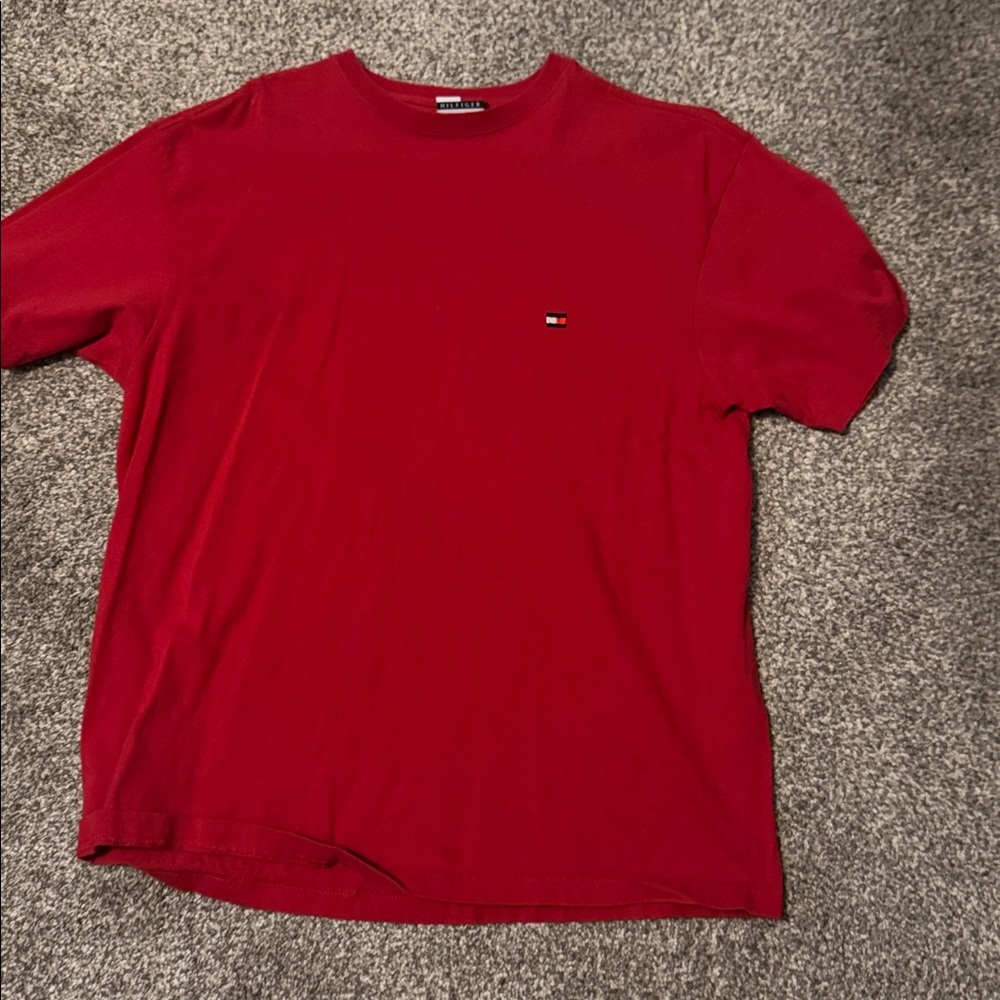 Tommy Hilfiger Bold Red Tee